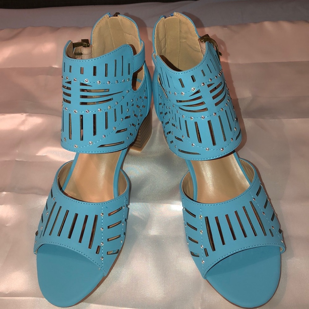 Woman’s Stack Heel Sandals